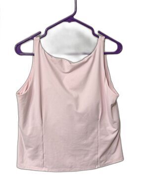 Blogilates light pink 2X tank